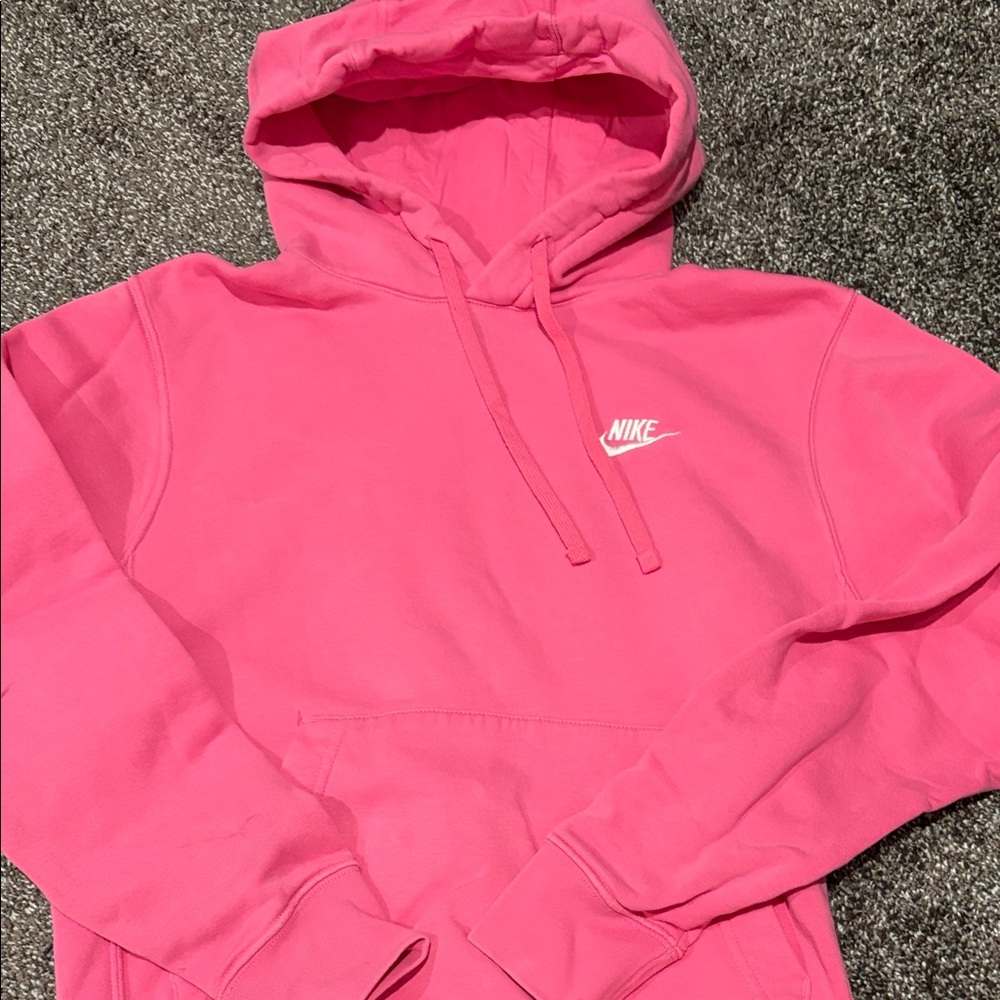 Nike Vibrant Pink Pullover Hoodie